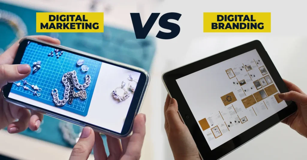Digital Branding Vs Digital Marketing