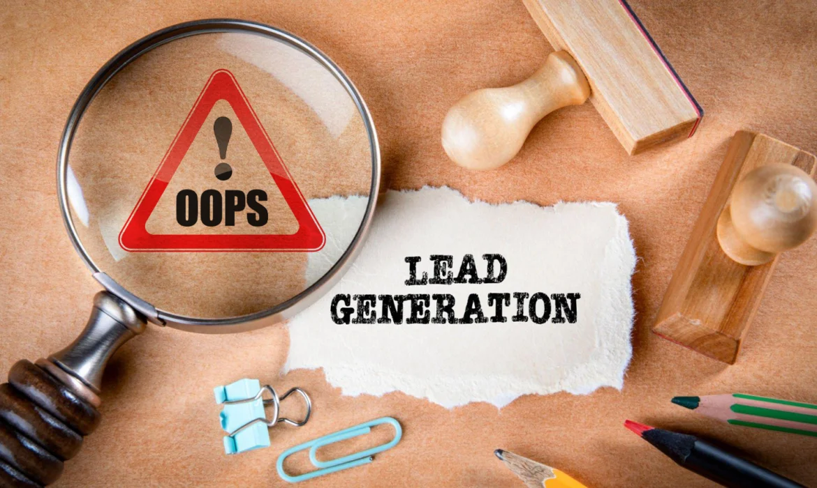 Lead generation Mistakes