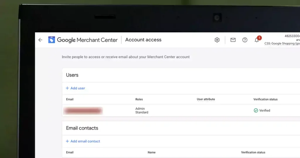 Enter The Google Merchant Center