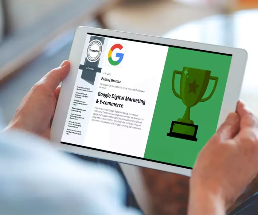 Google Digital Marketing And E-Commerce Professional Certificate